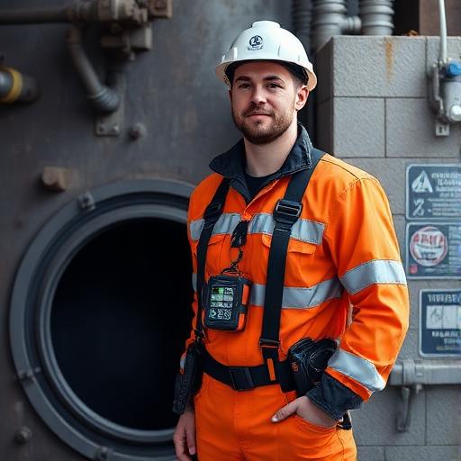 Confined space worker — one of the trades and professions AVA's answers draw on